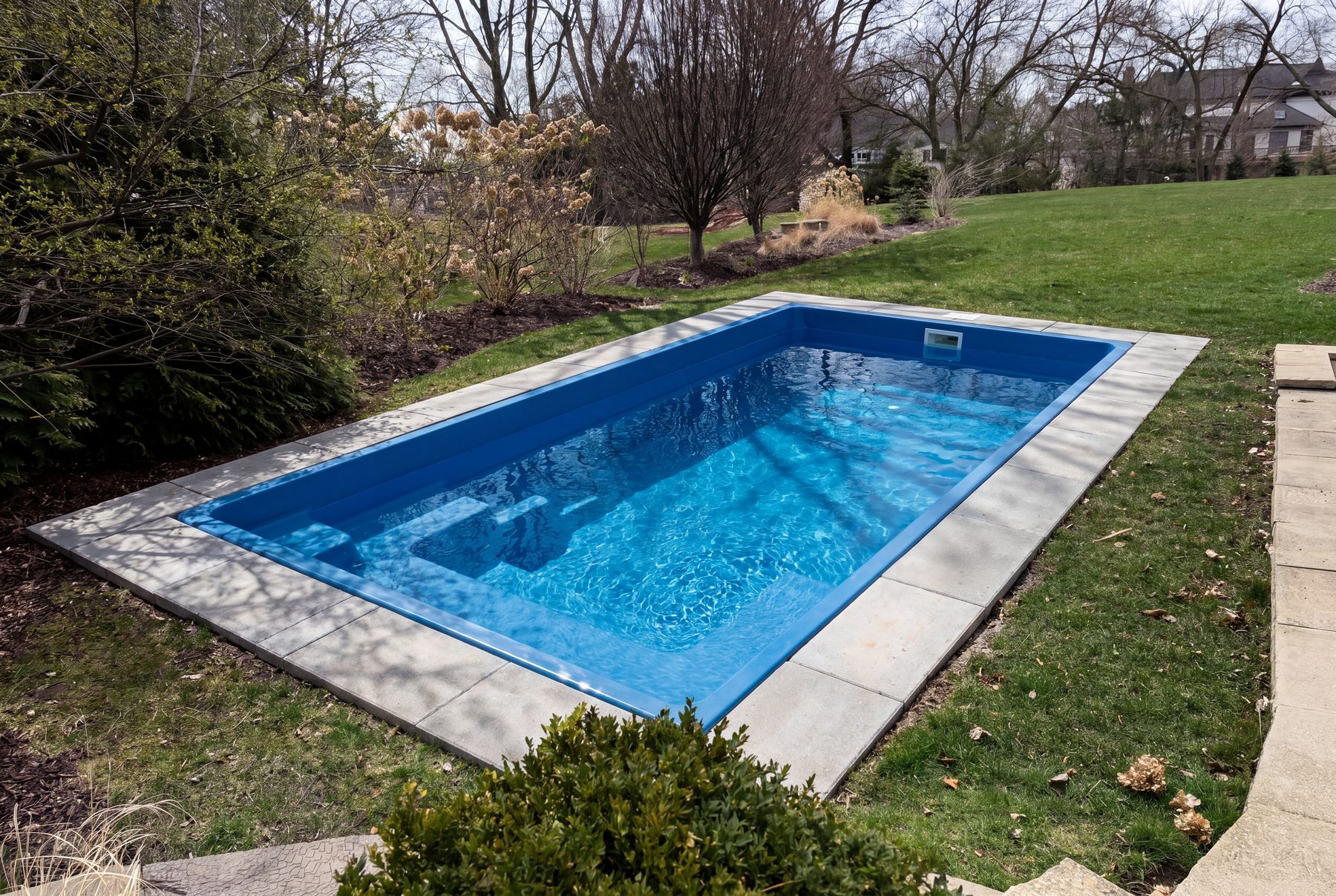 Finished pool