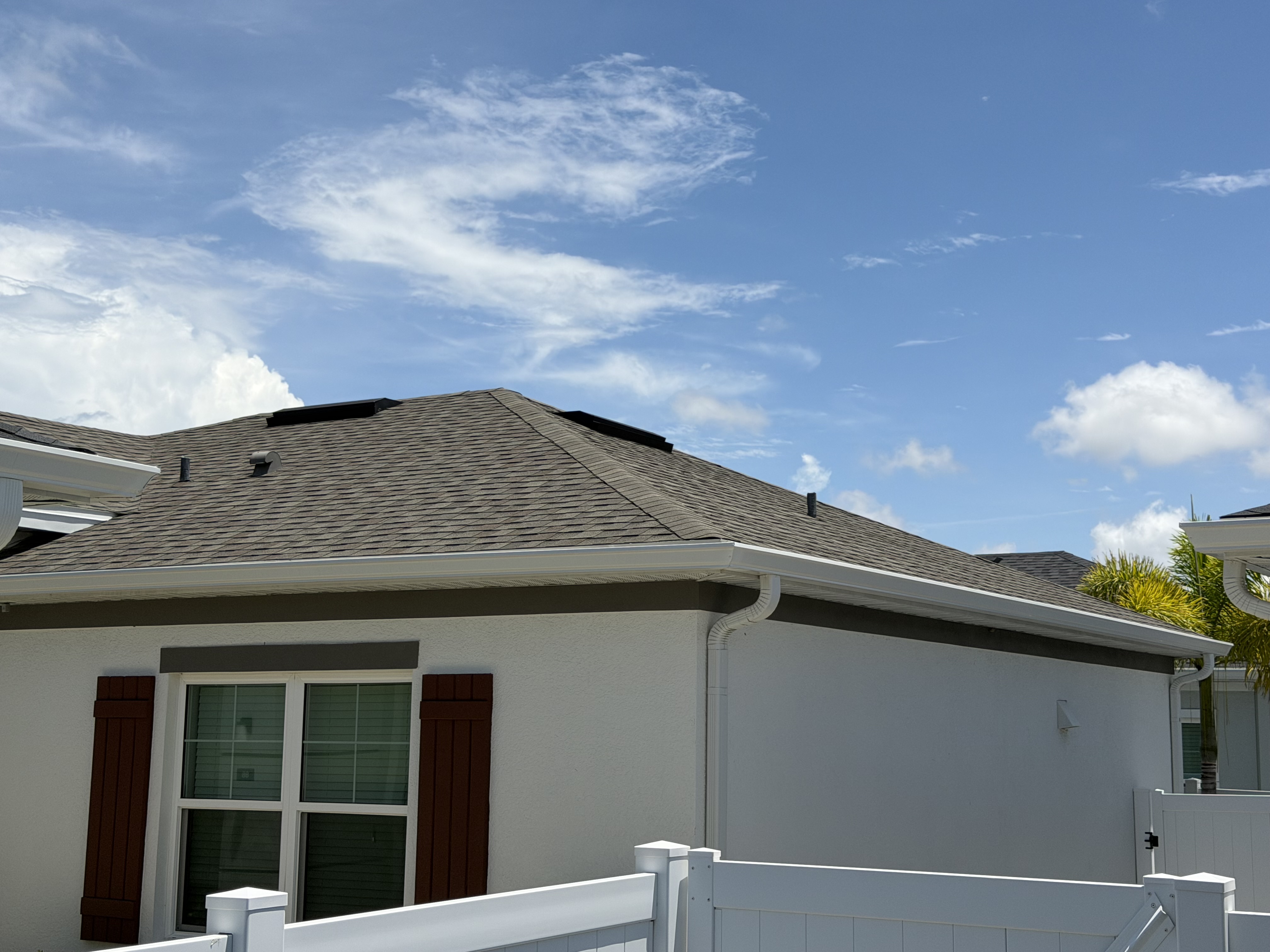 Existing roof